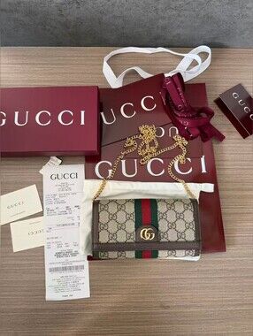 Gucci Ophidia wallet on chain